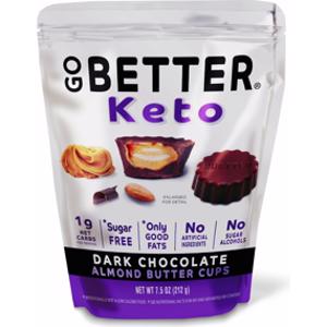Go Better Keto Dark Chocolate Almond Butter Cups