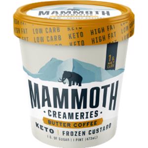 Mammoth Creameries Butter Coffee Keto Frozen Custard