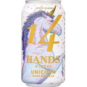 14 Hands Unicorn Canned Rosé Bubbles
