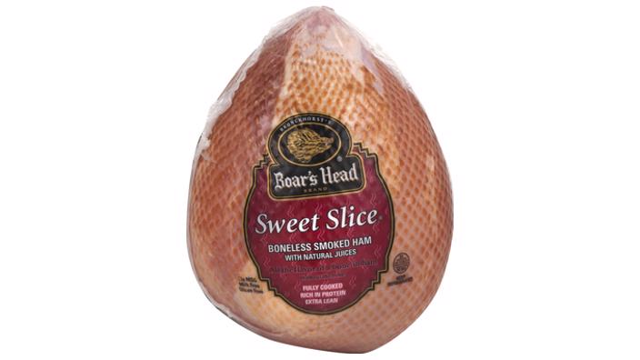 Boar's head sweet slice, boneless smoked ham with Natural juices (208320400009)