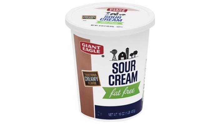 Is Giant Eagle Fat Free Sour Cream Keto 