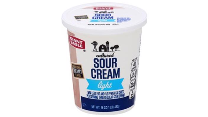 Is Giant Eagle Lite Sour Cream Keto 