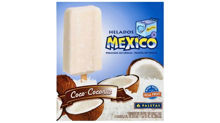 Is Helados Mexico Coconut Ice Cream Bar Keto Sure Keto The Food Database For Keto