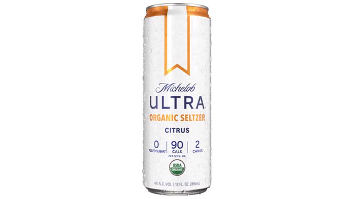 Michelob Ultra Citrus Organic Seltzer - Sure Keto