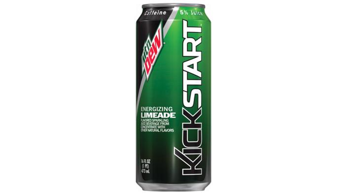 is mtn dew kickstart an energy drink