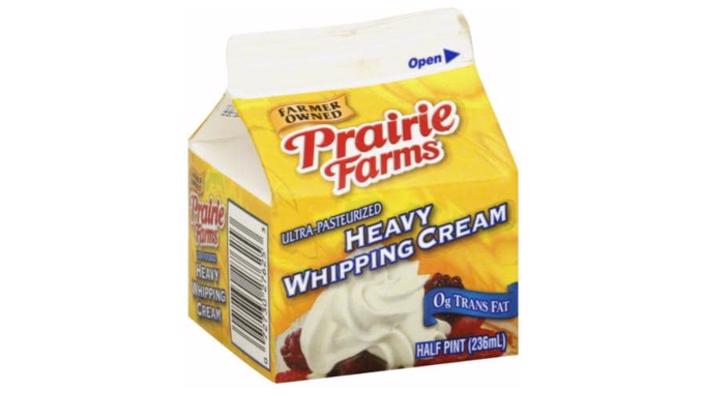 Is Prairie Farms Heavy Whipping Cream Keto Sure Keto The Food Database For Keto