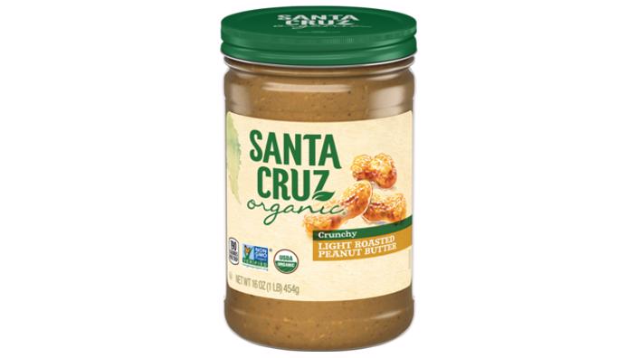 Is Santa Cruz Organic Lightly Roasted Crunchy Peanut Butter Keto