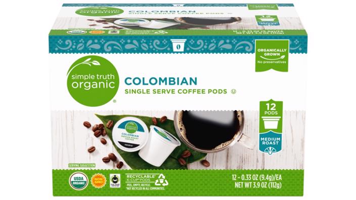 Is Simple Truth Organic Colombian K-Cup 