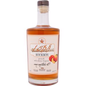 1835 Lone Star Texas Peach Bourbon Whiskey