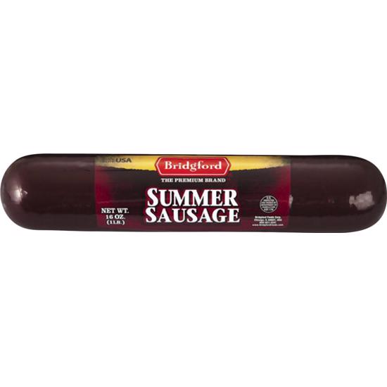 Is Bridgford Summer Sausage Keto Sure Keto The Food Database For Keto