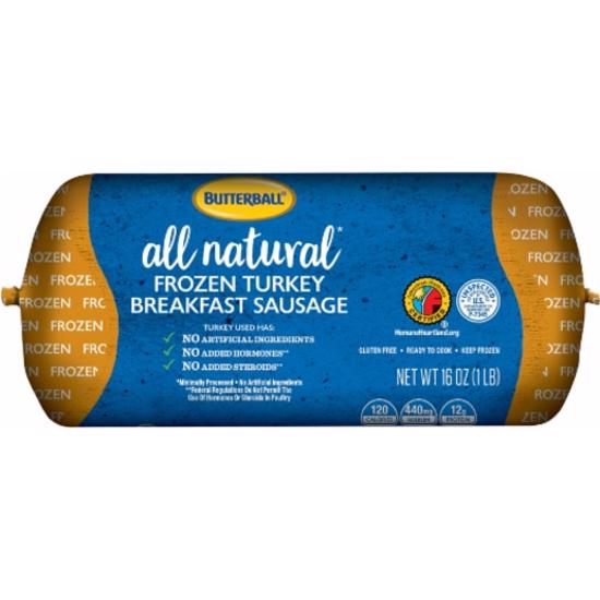 Butterball Turkey Sausage Sweet Italian Style Lean All Natural