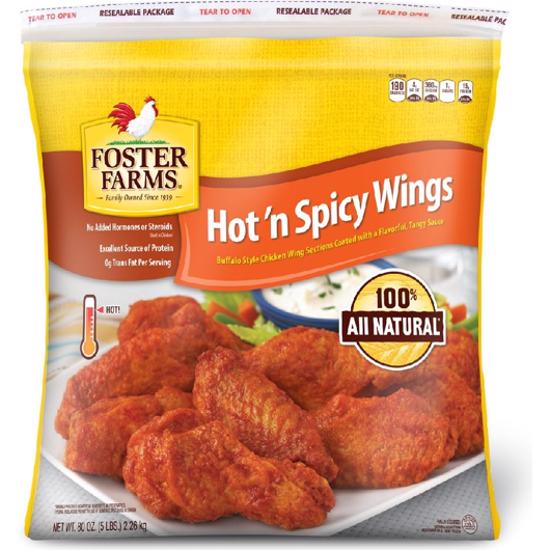 Kroger® Hot & Spicy Frozen Wings, 26 oz - Kroger