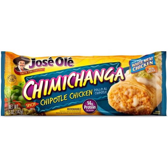 Chipotle Chicken Chimichangas - The Tasty Bite