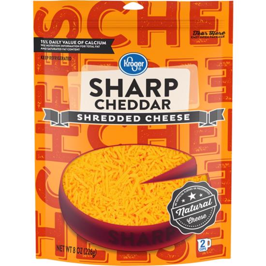 Easy Cheese Sharp Cheddar Pasteurized Cheese Snack, 8 oz - Kroger