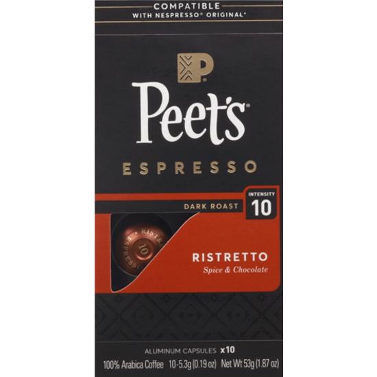 peet's ristretto pods