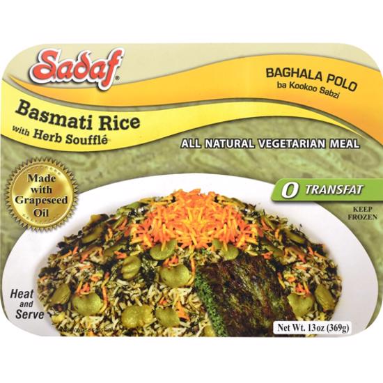 Is Sadaf Basmati Rice W Herb Souffle Keto Sure Keto The Food Database For Keto