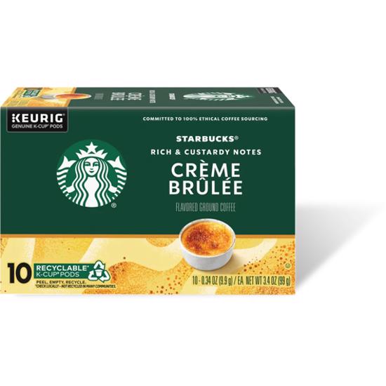 Starbucks Creme Brulee K-Cup Pods Keto 