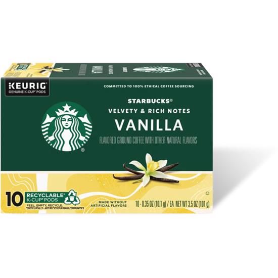 Starbucks vanilla k top cups