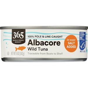 365 Albacore Wild Tuna in Water w/ Salt