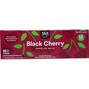 365 Black Cherry Sparkling Water