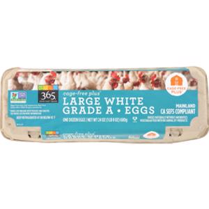 365 Cage-free Large White Grade A Eggs