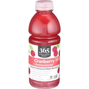 365 Cranberry Antioxidants Nutrient Enhanced Water