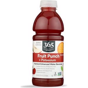 365 Fruit Punch Potassium Nutrient Enhanced Water
