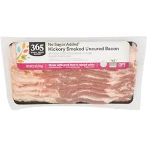 365 No Sugar Added Hickory Smoked Uncured Bacon