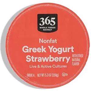365 Nonfat Strawberry Greek Yogurt