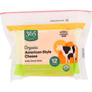 365 Organic American-Style Sliced Cheese