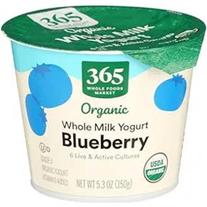 365 Organic Blueberry Yogurt