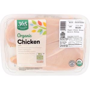 365 Organic Boneless Skinless Chicken Breast