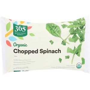 365 Organic Chopped Spinach