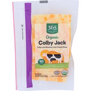 365 Organic Colby Jack Cheese Slices