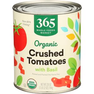 365 Organic Crushed Tomatoes with Basil