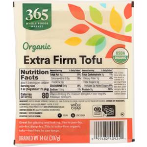 365 Organic Extra Firm Tofu
