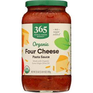 365 Organic Four Cheese Pasta Sauce