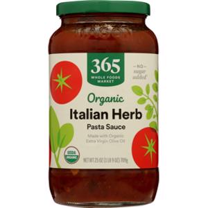 365 Organic Italian Herb Pasta Sauce