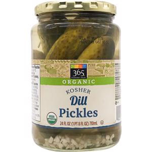 365 Organic Kosher Dill Pickles