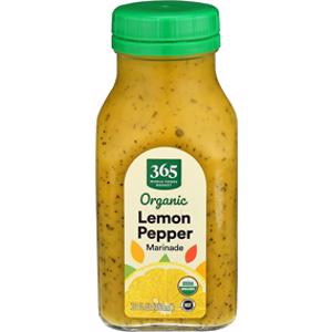 365 Organic Lemon Pepper Marinade