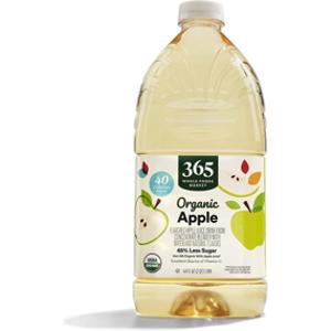 365 Organic Less Sugar Apple Juice