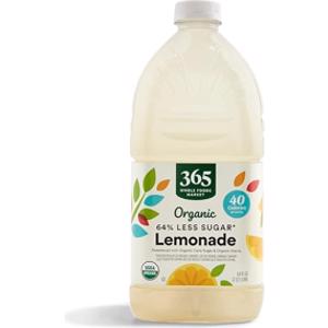 365 Organic Less Sugar Lemonade
