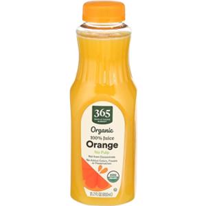365 Organic Orange Juice