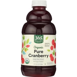365 Organic Pure Cranberry Juice