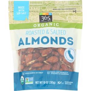 365 Organic Roasted & Salted Almonds