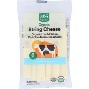 365 Organic String Cheese