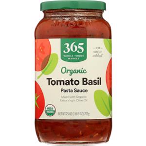 365 Organic Tomato Basil Pasta Sauce