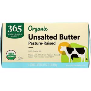 365 Organic Unsalted Butter