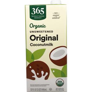 365 Organic Unsweetened Original Coconut Milk