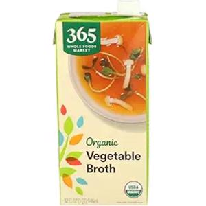 365 Organic Vegetable Broth